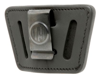 Picture of 1791 Gunleather Uiwsbla Uiw Iwb/Owb Black Leather Belt Clip Fits Most Small-Mid Frame Autos Ambidextrous 