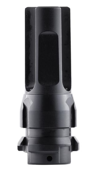 Picture of Dead Air Da302 Flash Hider Black With 5/8"-24 Tpi Threads & 2.70" Oal For 7.62Mm Sandman Series, Keymod Equipped Nomad-30 & Primal Suppressors 