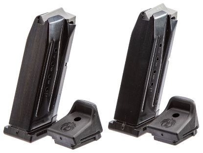 Picture of Ruger 90686 Security-9 Value Pack 10Rd 9Mm Luger Black Oxide Steel 2 Per Pack 