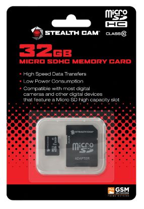 Picture of Stealth Cam Stc32micsd Micro Sd Memory Card Stc 32Gb 