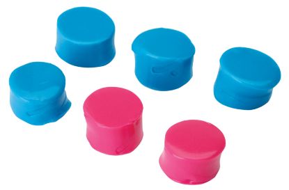 Picture of Walker's Gwpsilplgpktl Silicone Putty Silicone 32 Db In The Ear Pink Teal Adult 3 Pack 