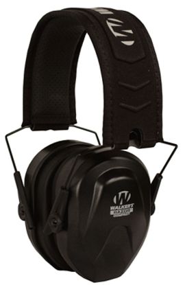 Picture of Walker's Gwpcrpas Razor Compact Passive Muff 24 Db Over The Head Black Polymer Fits Youth/Women 