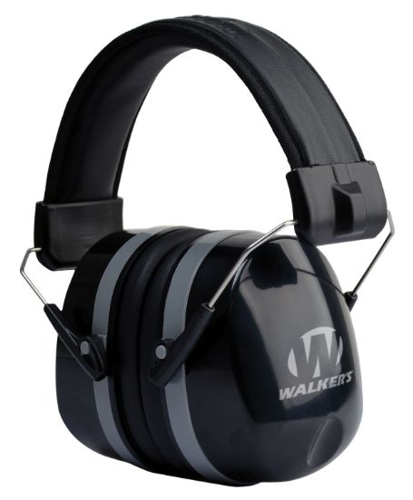 Picture of Walker's Gwpexfm5 Premium Passive Muff 32 Db Over The Head Black Polymer 