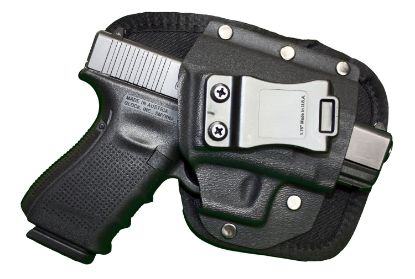 Picture of Crossfire Shooting Gear Crfedcsa1sfr The Edc Iwb Black Ballistic Nylon Belt Clip Fits Subcompact 2.50" Barrel Right Hand 