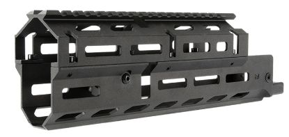 Picture of Aim Sports Mmak03 Handguard Medium & Drop-In, M-Lok 2-Piece Style Made Of 6061-T6 Aluminum With Black Anodized Finish For Ak-47 
