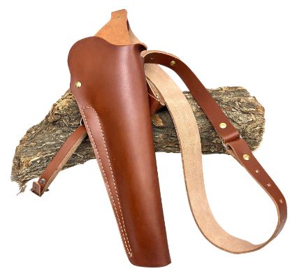 Picture of Hunter Company 1160 Hunter Owb Chestnut Tan Leather Shoulder Fits S&W 500 8.37" Barrel 