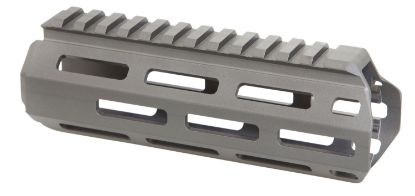 Picture of Q Llc 6Hbmlokhg Handguard M-Lok Aluminum Gray Q Llc Honey Badger 6" 