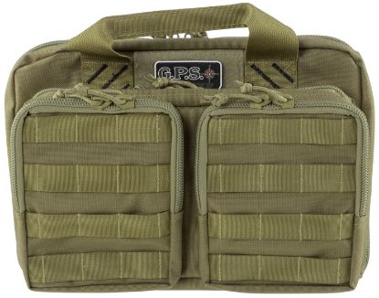 Picture of Gps Bags T1312pct Tactical Quad +2 Tan 1000D Polyester With Ykk Lockable Zippers, 8 Mag Pockets, 2 Ammo Front Pockets, Visual Id Storage System & Holds Up To 6 Handguns 