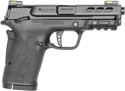 Picture of Smith & Wesson 12717 Performance Center M&P Shield Ez M2.0 380 Acp 3.80" 8+1 Black Black Armornite Stainless Steel Slide Black Polymer Grip 