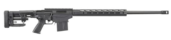 Picture of Ruger 18042 Precision 6.5 Prc 8+1 26" Heavy Contour Barrel With Hybrid Muzzle Break, Type Iii Hard Coat Anodized Finish, Ruger Precision Msr Stock, Optics Ready 