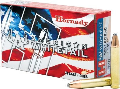 Picture of Hornady 81196 American Whitetail 350 Legend 170 Gr Interlock 20 Per Box/ 10 Case 