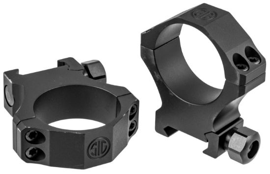 Picture of Sig Sauer Electro-Optics Soa10018 Alpha 1 Matte Black 34Mm Extra High 0 Moa 