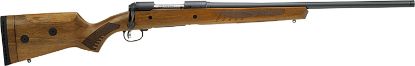 Picture of Savage Arms 57424 110 Classic 243 Win Caliber With 4+1 Capacity, 22" Barrel, Matte Black Metal Finish & Oiled Walnut Stock Right Hand (Full Size) 