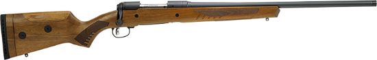 Picture of Savage Arms 57424 110 Classic 243 Win Caliber With 4+1 Capacity, 22" Barrel, Matte Black Metal Finish & Oiled Walnut Stock Right Hand (Full Size) 