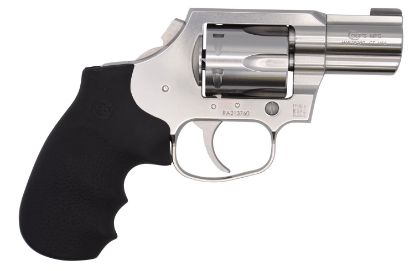 Picture of Colt Mfg Kcobrasb2bb King Cobra Carry 357 Mag 6 Shot 2" Dao Brushed Stainless Steel Barrel, Cylinder & Frame, Black Hogue Rubber W/Finger Grooves Grip 