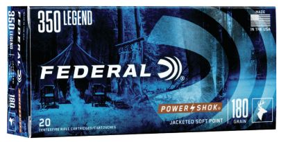 Picture of Federal 350La Power-Shok 350 Legend 180 Gr Jacketed Soft Point 20 Per Box/ 10 Case 