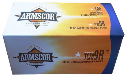 Picture of Armscor 50328 Precision Value Pack 22 Tcm 39 Gr Jacket Hollow Point 100 Per Box/ 12 Case 
