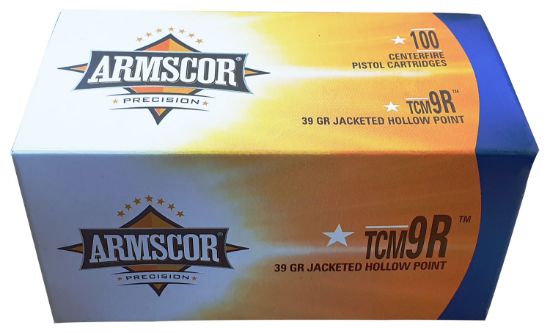 Picture of Armscor 50328 Precision Value Pack 22 Tcm 39 Gr Jacket Hollow Point 100 Per Box/ 12 Case 