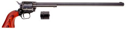 Picture of Heritage Mfg Rr22mb16 Rough Rider 22 Lr/22 Wmr 6 Shot, 16" Black Steel Barrel, Black Zinc Alloy Frame, Black Cylinder Cocobolo Grip, Hammer/Thumb Safety, Exposed Hammer 