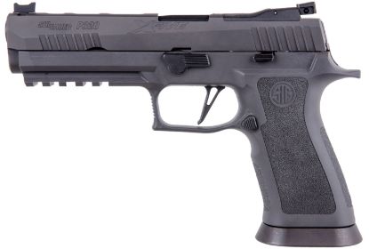 Picture of Sig Sauer 320X59legionr2 P320 X-Five Legion 9Mm Luger Caliber With 5" Barrel, 17+1 Capacity, Overall Legion Gray Cerakote Finish, Picatinny Rail Frame, Serrated Slide & Legion Gray Txg Grip 