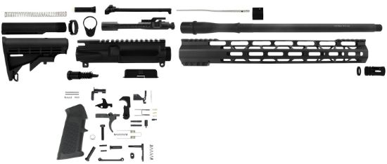 Picture of Tacfire Ssrk300lpk Ar Build Kit Rifle 300 Blackout Ar Platform Black Nitride Aluminum 1/2"-28 Tpi *Sports South Exclusive. 