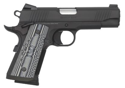 Picture of Colt Mfg O9840ccu 1911 Commander Combat Unit 45 Acp 4.25" 7+1 Black Pvd Black Pvd Stainless Steel Slide Checkered & Scalloped Gray G10 Grip 