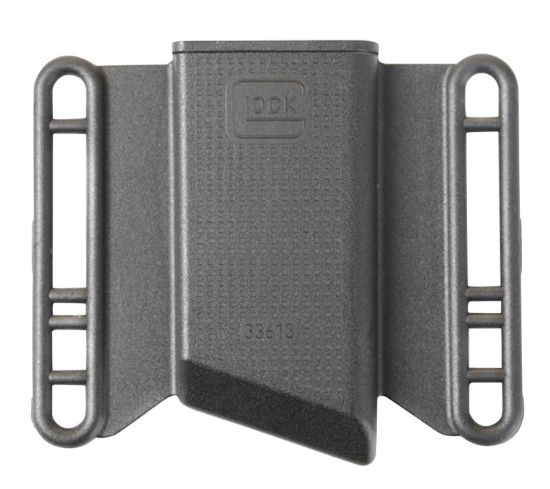 Picture of Glock Mp033613 Mag Pouch Owb Black Polymer, Belt Slide Mount Up To 2.25" Wide, Fits Glock 43 Magazines Only 