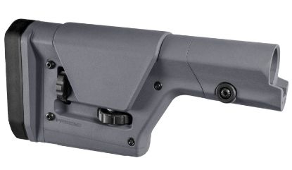 Picture of Magpul Mag672-Gry Prs Gen3 Precision Stock Fixed Adjustable Comb Stealth Gray Synthetic For Ar-15, M16, M4 