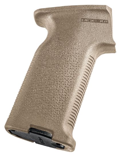 Picture of Magpul Mag683-Fde Moe-K2 Grip Aggressive Textured Flat Dark Earth Polymer For Ak-47, Ak-74 