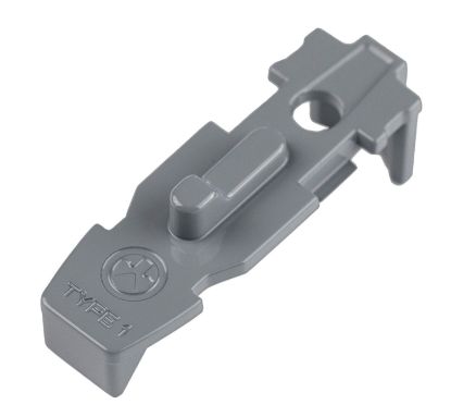 Picture of Magpul Mag803-Gry Tactile Lock-Plate Type 1 Made Of Polymer W/ Stealth Gray Finish & 1/8" Single Ridge For Pmag 10/20/30 Ar/M4 Gen M3/Ar 300 B Gen M3 Floor Plates/5 Per Pack 