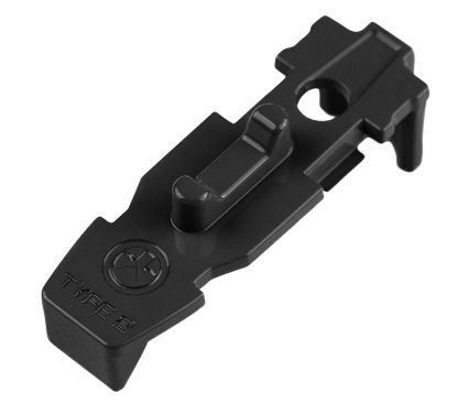 Picture of Magpul Mag804-Blk Tactile Lock-Plate Type 2 Made Of Polymer W/ Black Finish & 1/8" Double Ridge For Pmag 10/20/30 Ar/M4 Gen M3/Ar 300 B Gen M3 Floor Plates/5 Per Pack 