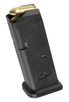 Picture of Magpul Mag907-Blk Pmag Gl9 10Rd 9Mm Luger Compatible W/Glock 19 Black Polymer 