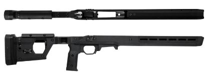 Picture of Magpul Mag997-Blk Pro 700 Stock Fixed W/Aluminum Bedding Black Synthetic For Remington 700 Sa 