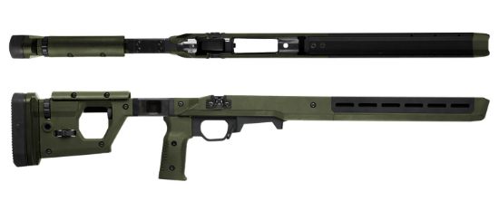 Picture of Magpul Mag997-Odg Pro 700 Stock Fixed W/Aluminum Bedding Od Green Synthetic For Remington 700 Sa 