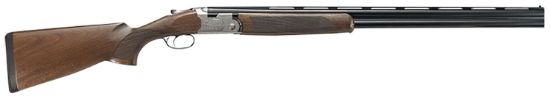 Picture of Beretta Usa J686fm6 686 Silver Pigeon I 28 Gauge 2.75" 2Rd 26" Blued Barrel, Nickel Engraved Metal Finish & Oiled Walnut Fixed Checkered Stock 