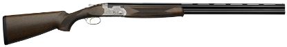 Picture of Beretta Usa J686sj0 686 Silver Pigeon I Full Size 12 Gauge Over/Under 3" 2Rd 30" Blued Optima Bore Hp Barrel, Nickel W/Floral Engraving Aluminum Receiver, Fixed Oiled Walnut Stock, Right Hand 