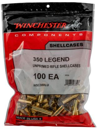 Picture of Winchester Ammo Wsc350lu Unprimed Cases 350 Legend Rifle Brass/ 100 Per Bag 