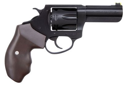 Picture of Charter Arms 63270 Professional 32 H&R Mag, 7 Shot 3" Black Nitride Steel Barrel, Cylinder & Frame W/Walnut Finger Grooved Grip 