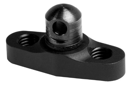 Picture of Grovtec Us Inc Gtsw111 Flanged Stud Mount Keymod Black Anodized 6061 Aluminum 