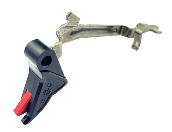 Picture of Cross Armory Crgtb Enhanced Drop-In Trigger With Bar Flat Trigger With 3.50 Lbs Draw Weight For Glock Gen1-4 