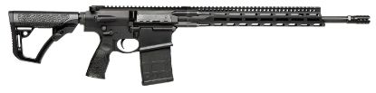 Picture of Daniel Defense 0215813210047 Dd5 V4 7.62X51mm Nato 18" 20+1 Black Hard Coat Anodized Black Phosphate 6 Position W/Softtouch Overmolding Stock Black Polymer Grip 