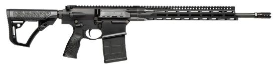 Picture of Daniel Defense 0215813210067 Dd5 V4 *Co Compliant 7.62X51mm Nato 18" No Magazine Black Hard Coat Anodized Black Phosphate 6 Position W/Softtouch Overmolding Stock Black Polymer Grip 