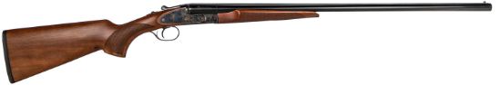 Picture of Cz-Usa 06403 Sharp-Tail 20 Gauge 3" 2Rd 28" Black Hard Chrome Steel Side By Side Barrel, Color Case Hardened Receiver, Turkish Walnut Wood Fixed Stock, 