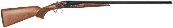 Picture of Cz-Usa 06416 Sharp-Tail Target 12 Gauge 3" 2Rd 30" Black Hard Chrome Side-By-Side Barrel, Color Case Hardened Metal Finish, Turkish Walnut Stock Includes 5 Extended Chokes 