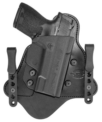 Picture of Comp-Tac C225sw250rbsn Mtac Iwb Black Kydex/Leather Belt Clip Fits S&W M&P Shield Ez 380 Right Hand 