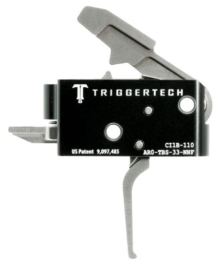 Picture of Triggertech Ar0tbs33nnf Competitive Primary Two-Stage Flat Trigger With 3.50 Lbs Draw Weight For Ar-15 Right 