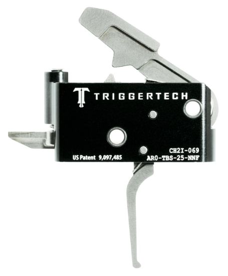 Picture of Triggertech Arotbs25nnf Adaptable Primary Two-Stage Flat Trigger With 2.50-5 Lbs Draw Weight For Ar-15 Right 