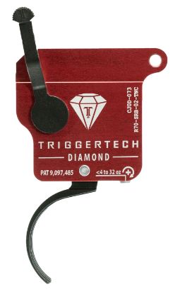 Picture of Triggertech R70srb02tnc Diamond Without Bolt Release Single-Stage Traditional Curved Trigger With 0.30-2 Lbs Draw Weight For Remington 700 Right 