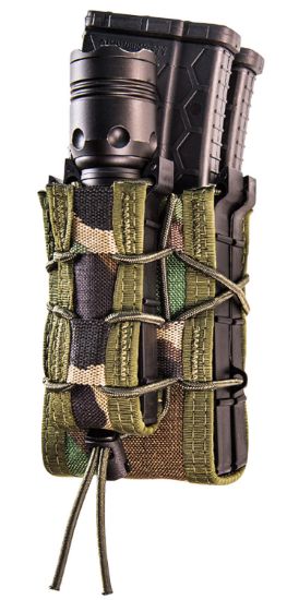 Picture of High Speed Gear 112Rp0mc Taco X2rp Mag Pouch Double Multicam Nylon Molle Compatible W/ Rifle Compatible W/ Pistol 