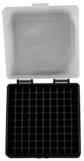 Picture of Berry's 63600 Ammo Box 22 Lr Clear/Black Polypropylene 100Rd 